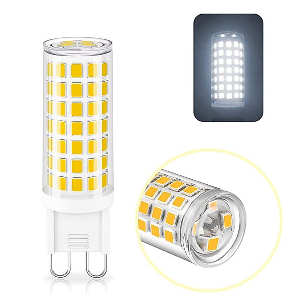 MUPOO LED-Leuchtmittel G9-LED-Glühbirne,Stiftsockel,6W,600LM, 1 St. günstig online kaufen