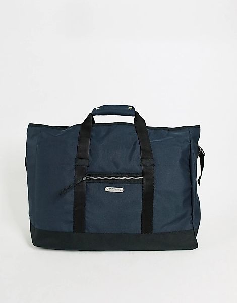 Bolongaro Trevor – Max – Weekender-Reisetasche aus Nylon mit Roll-Top-Blau günstig online kaufen