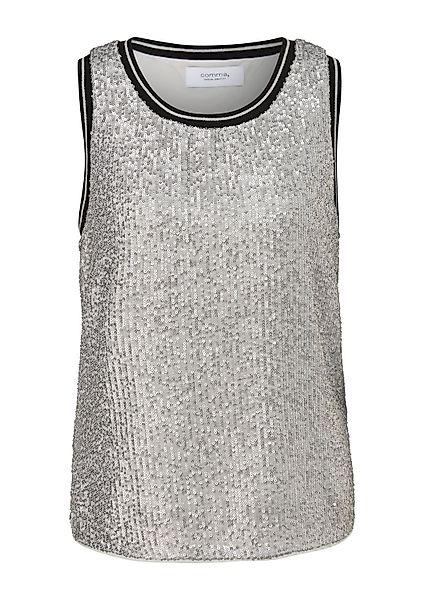 comma casual identity T-Shirt Glamour Blusentop günstig online kaufen