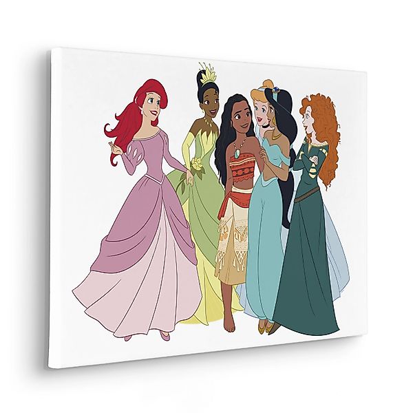Komar Keilrahmenbild Disney Princesses Together Bunt günstig online kaufen