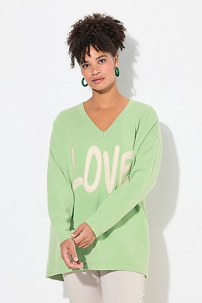 MIAMODA Strickpullover Pullover oversized LOVE günstig online kaufen