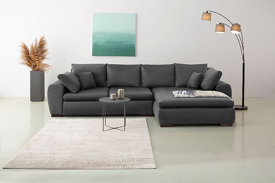Home affaire Ecksofa Cara Mia L-Form, günstig online kaufen