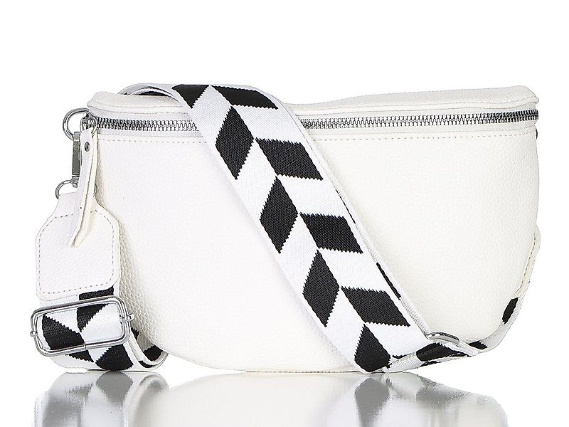 simaranda Handtasche Gürteltasche Damen 25 Weiß günstig online kaufen