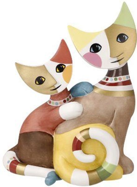 Goebel Dekofigur Rosina Wachtmeister - Katzen günstig online kaufen