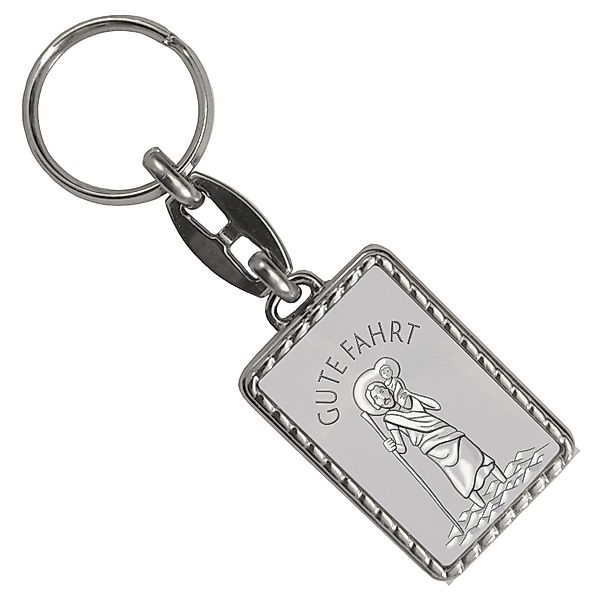 speecheese Schlüsselanhänger Heiliger Christophorus Gute Fahrt günstig online kaufen
