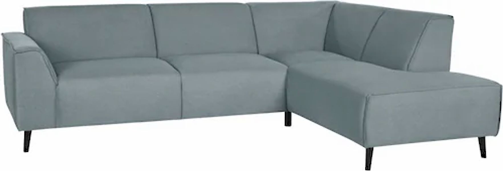 DOMO collection Ecksofa »Amora, bequem und zeitlos, L-Form«, mit Federkern günstig online kaufen