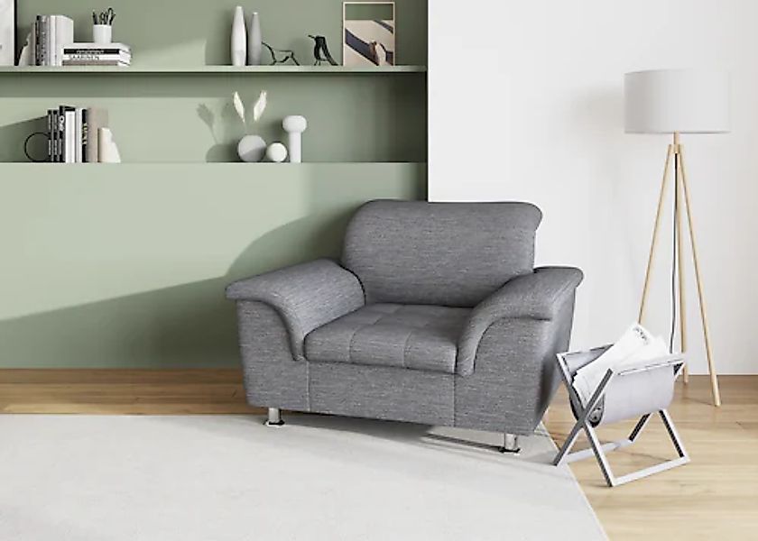 DOMO collection Sessel »Franzi, zeitlos & elegant, moderne Sitzheftung« günstig online kaufen