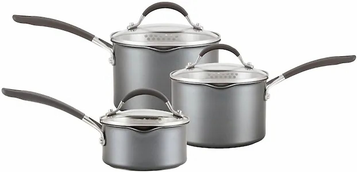 Circulon Topf-Set »Circulon A1 Topfset klein, 6-tlg.«, Edelstahl-Aluminium, günstig online kaufen