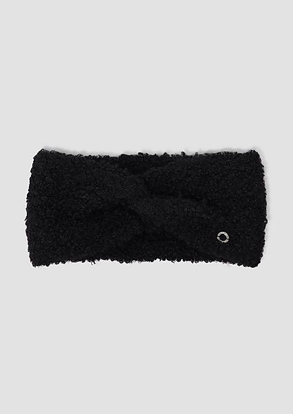s.Oliver Stirnband Stirnband Stirnband aus Bouclé-Strick mit Twist-Detail günstig online kaufen