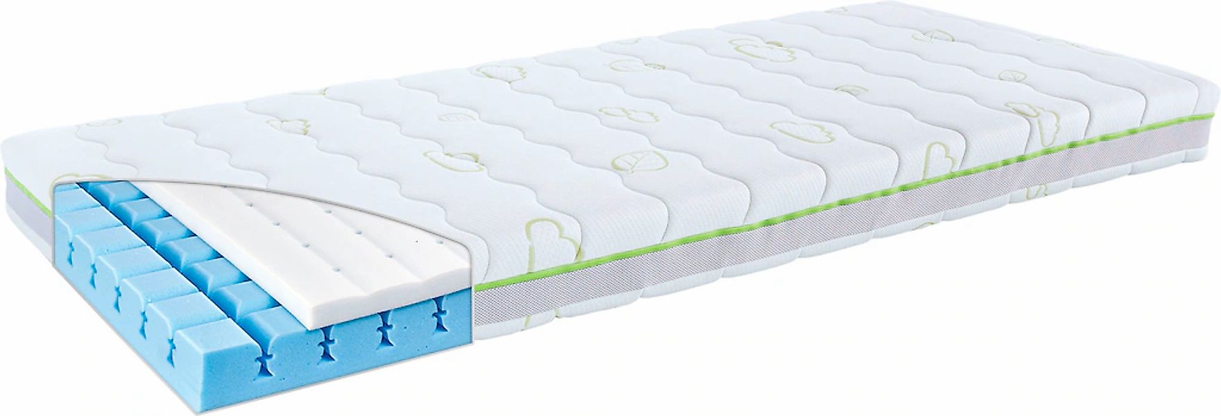 Träumeland Jugendmatratze "Kinder- & Jugendmatratze Schlummerland, 90x200cm günstig online kaufen