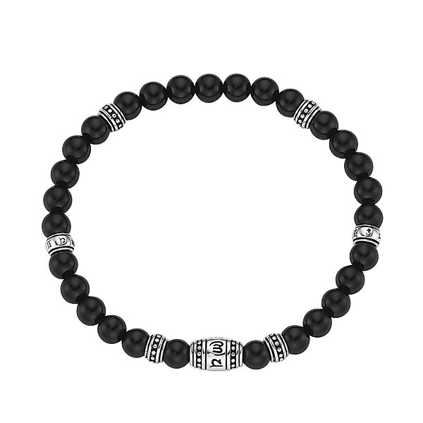 GIORGIO MARTELLO MILANO Armband schwarzer Achat, günstig online kaufen