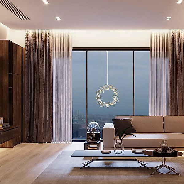 technik@all Dekokranz LED Lichtkranz 30cm 80 günstig online kaufen