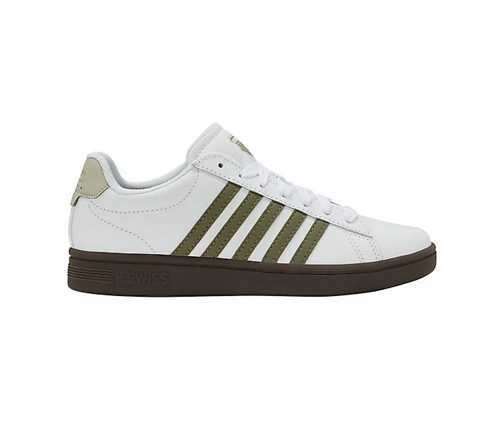 K-Swiss Court Tiebreak II (Leder) 2025 weiss/olive Herren Sneaker günstig online kaufen