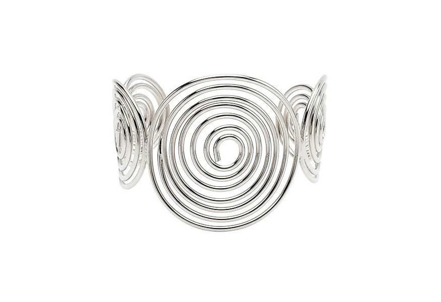 KARMA Armreif Damen Silber od. Gold 6,5 cm modernes Design (Damenschmuck Da günstig online kaufen