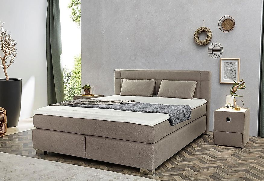 Jockenhöfer Gruppe Boxspringbett "Romana, inkl. 7-Zonen-TTFK-Matratze", KS- günstig online kaufen