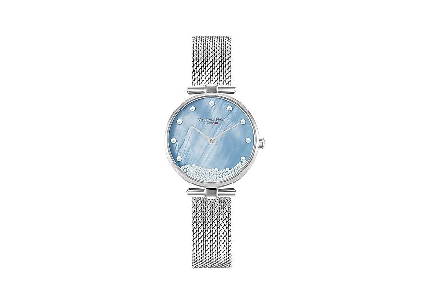 Victoria Hyde Quarzuhr Victoria Hyde Pearl Damen Basic Mesh-Armband, (1-tlg günstig online kaufen