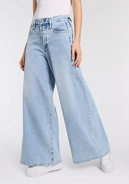 Herrlicher 5-Pocket-Jeans Shyra Palazzo Denim mit günstig online kaufen