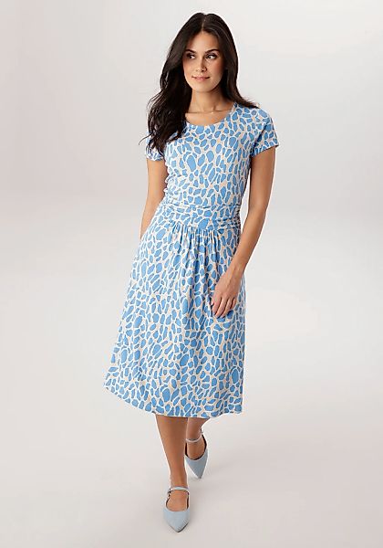 Aniston SELECTED Jerseykleid mit gerafftem Bund in der Taille - NEUE KOLLEK günstig online kaufen