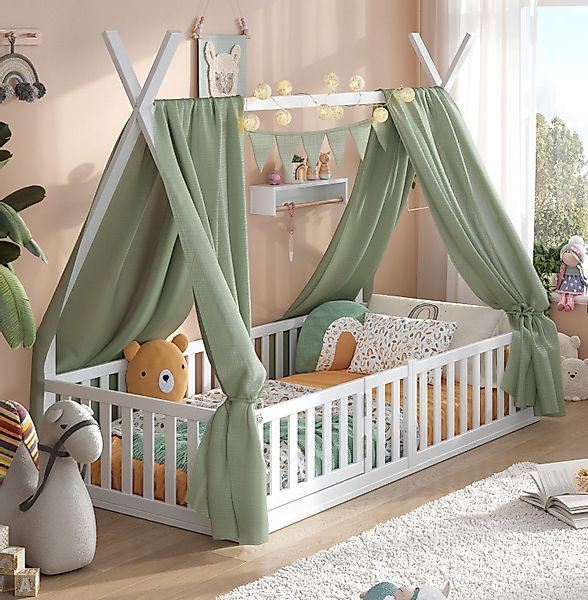 Alavya Home® Kinderbett Hausbett Bodenbett SKY günstig online kaufen