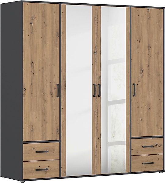 rauch Drehtürenschrank »Kleiderschrank Schrank Garderobe Wäscheschrank VOYA günstig online kaufen