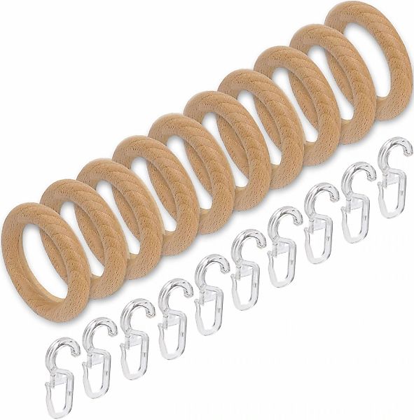 Liedeco Gardinenring für Gardinenstangen Ø 28 mm günstig online kaufen