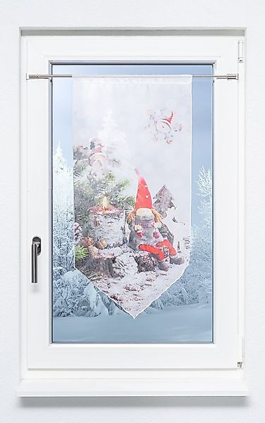LYSEL® Scheibengardine Scheibenhänger Wichtelkind, (1 St), günstig online kaufen