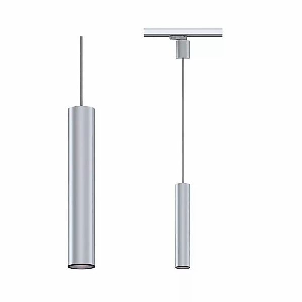 ProRail3 Pendelleuchte Artemons in Silber GU10 günstig online kaufen