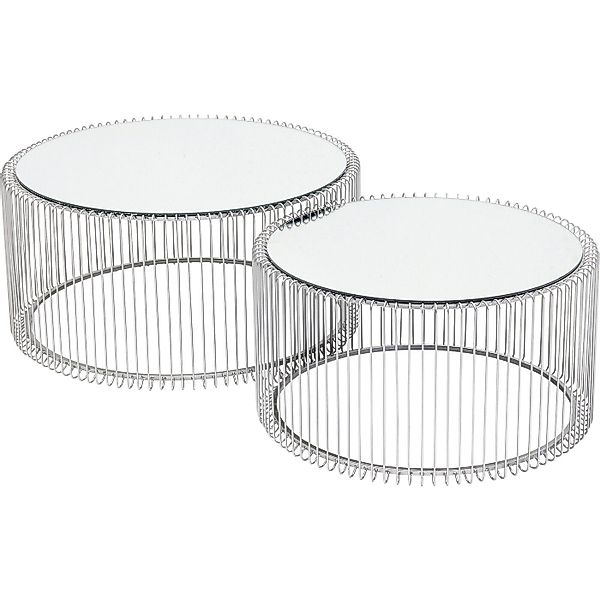 Kare Design Couchtisch Wire (2er Set), günstig online kaufen