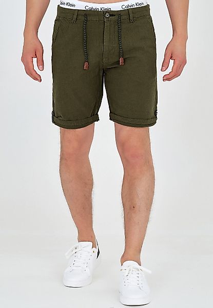 Indicode Chinoshorts Beauvals,elastischem Bund mit Kordelzug, günstig online kaufen