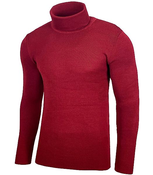 Baxboy Strickpullover BAXBOY Herren Feinstrick Rollkragen günstig online kaufen