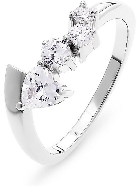 JETTE Silberring, Zirkonia, synthetisch günstig online kaufen