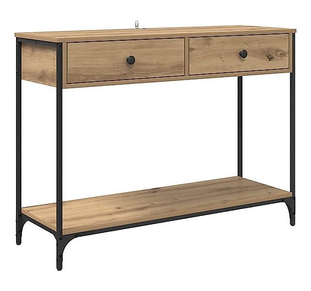 vidaXL Nachttisch Konsolentisch Artisan-Eiche 100 x 34,5 x 75 cm Holzwerkst günstig online kaufen