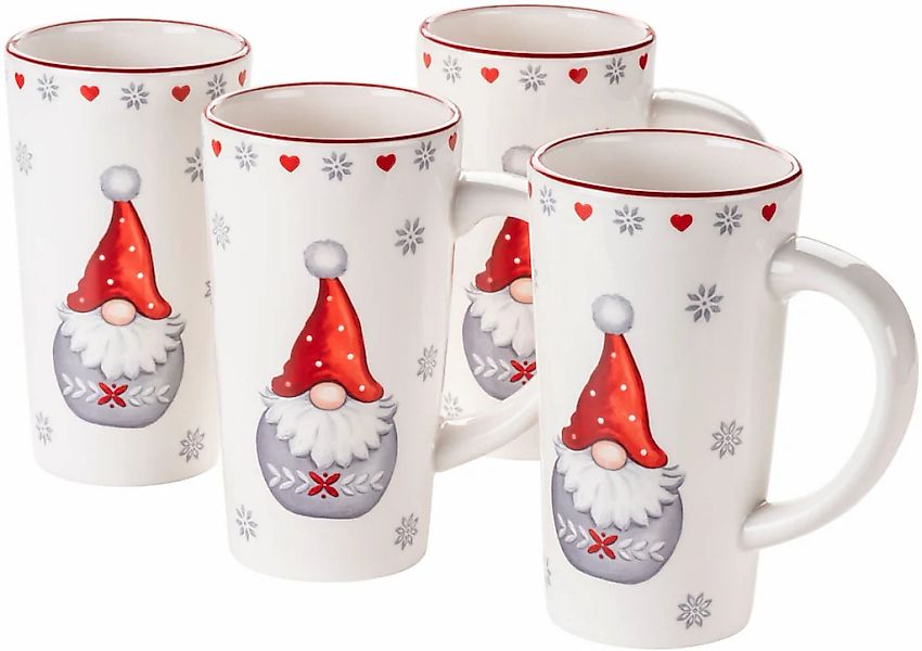 MÄSER Becher "AURELA, Kaffeebecher-Set, Steingut" günstig online kaufen