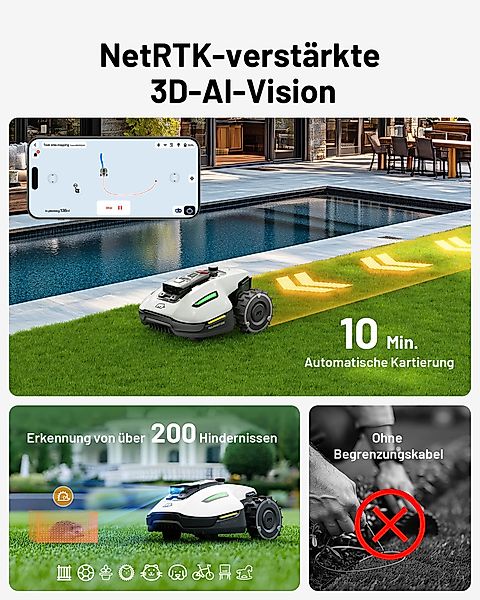 Mammotion Rasenmähroboter YUKA Mini 500, bis günstig online kaufen