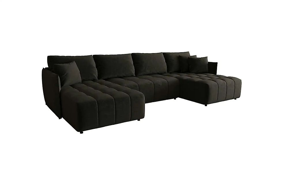 Wohnlandschaft  Onil ¦ schwarz ¦ Maße (cm): B: 349 H: 85 Polstermöbel > Sof günstig online kaufen