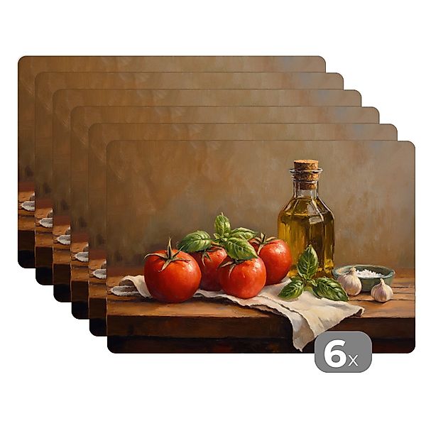 MuchoWow Platzset Tomaten - Olivenöl - günstig online kaufen