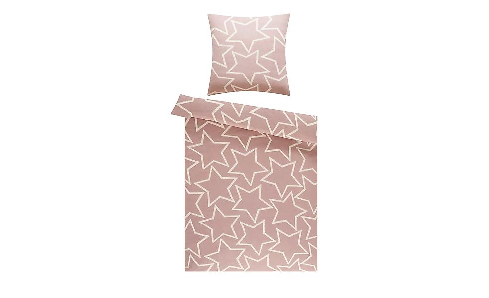 Microfleece Bettwäsche - rosa/pink - 100 % Polyester - 135 cm - Sconto günstig online kaufen
