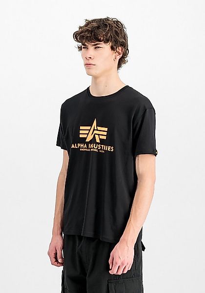 Alpha Industries T-Shirt Basic T-Shirt BL Neon Print günstig online kaufen