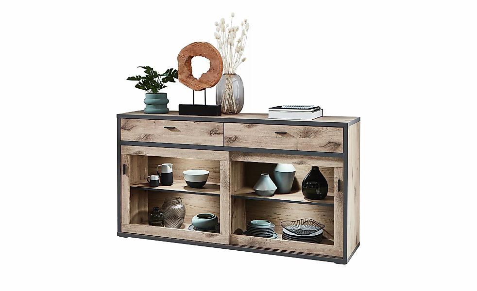 uno Sideboard  Orlando ¦ holzfarben ¦ Maße (cm): B: 171 H: 91 T: 44.0 Kommo günstig online kaufen