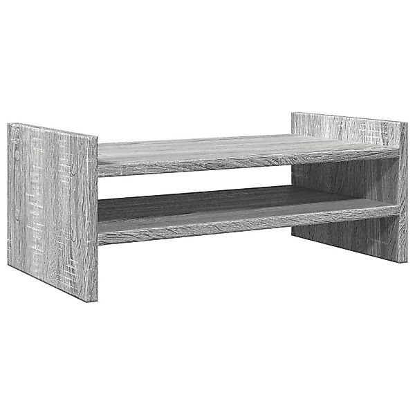 vidaXL Computertisch Monitorständer Grau Sonoma 50x27x20 günstig online kaufen