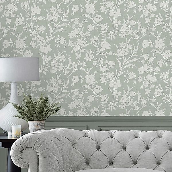 LAURA ASHLEY Vliestapete Rye, texturiert, (1 günstig online kaufen