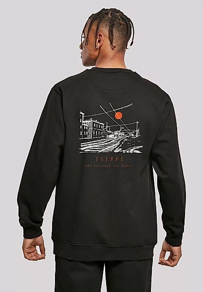F4NT4STIC Sweatshirt "Escape Discover the World Town Train Station", Premiu günstig online kaufen