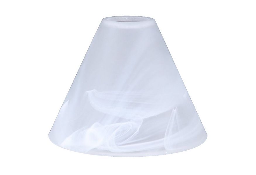Home4Living Lampenschirm Alabasterglas weiß Ø 155mm Ersatzglas LampenglasE2 günstig online kaufen