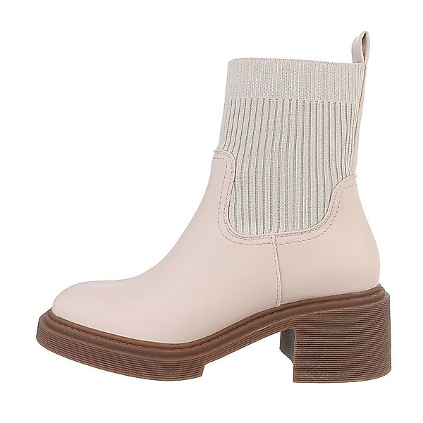 Ital-Design Damen Chelsea Freizeit Plateaustiefelette (84906844) günstig online kaufen