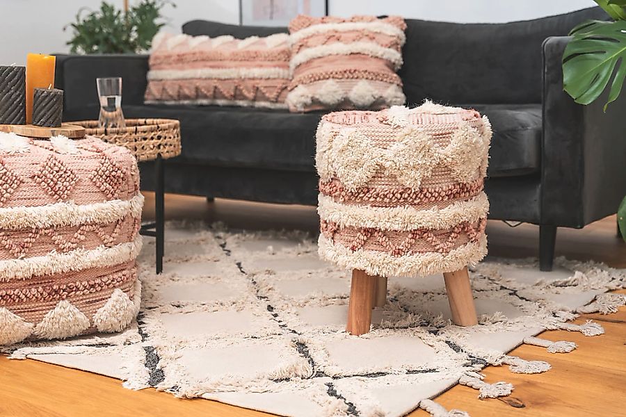 Kayoom Sitzhocker Hocker Bohist 225, charaktergebende günstig online kaufen
