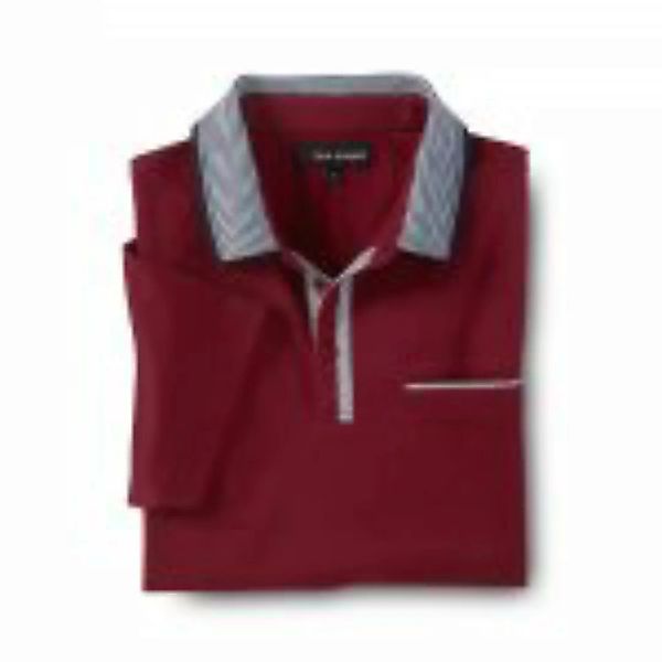 Jersey-Poloshirt m.Kontr.,bord günstig online kaufen