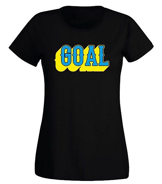 G-graphics T-Shirt Damen T-Shirt - GOAL Slim-fit-Shirt, mit Frontprint, mit günstig online kaufen