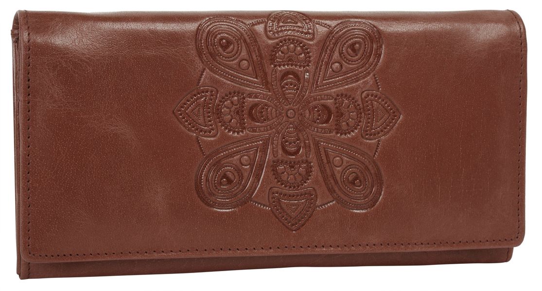 Bruno Banani Geldbörse "Mandala" echt Leder günstig online kaufen