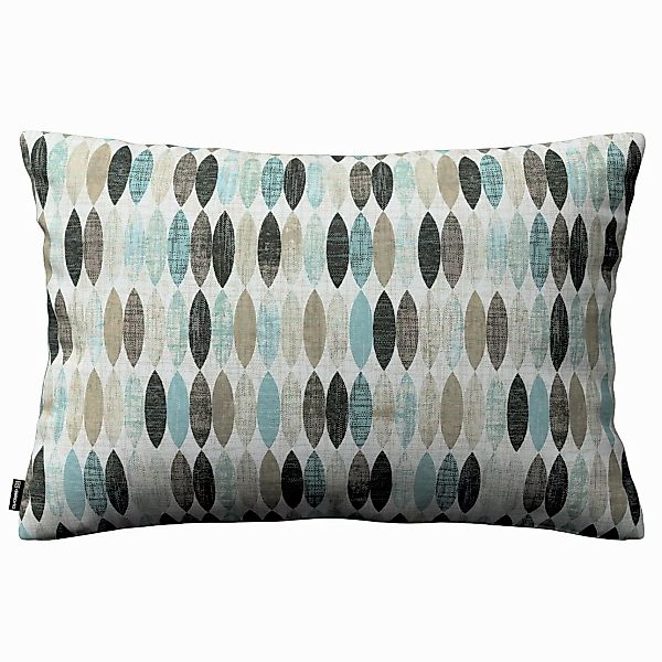 Kissenhülle Mia rechteckig, blau-beige, 47 x 28 cm, Modern (141-91) günstig online kaufen