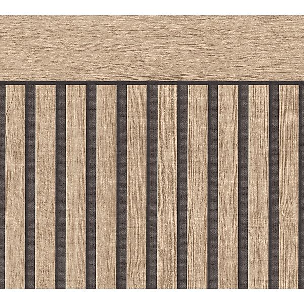 living walls Vliestapete Wallpanel Tapete Wandpaneele Mustertapete Holzpane günstig online kaufen